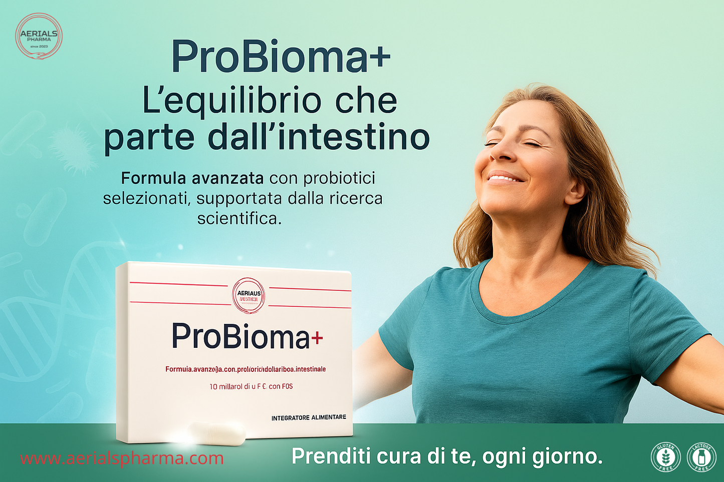 Probioma+ Probiotici e Prebiotici 30 cps veg