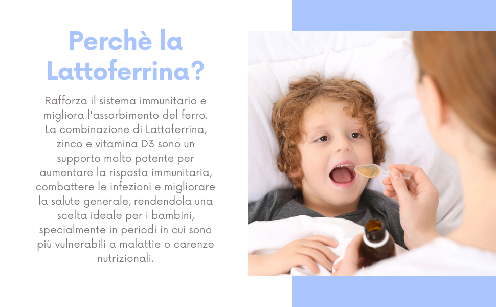 Lattoferrina Immuno+ Junior sciroppo