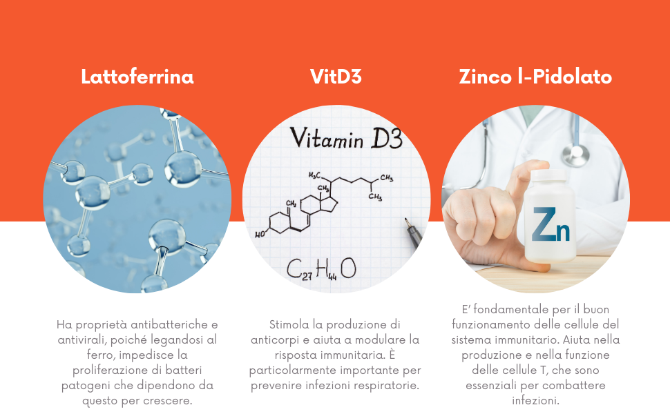 Lattoferrina Immuno+ Junior sciroppo