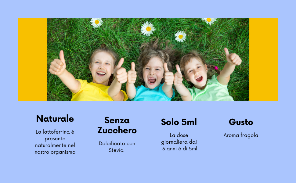 Lattoferrina Immuno+ Junior sciroppo