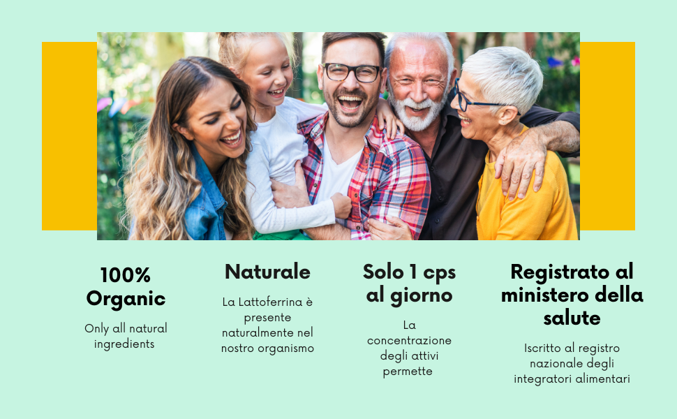 Lattoferrina immuno+ 30 capsule veg