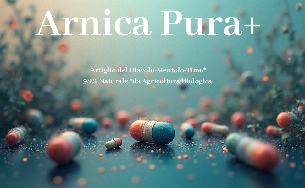 Arnica Pura+ da agricoltura Biologica 98%