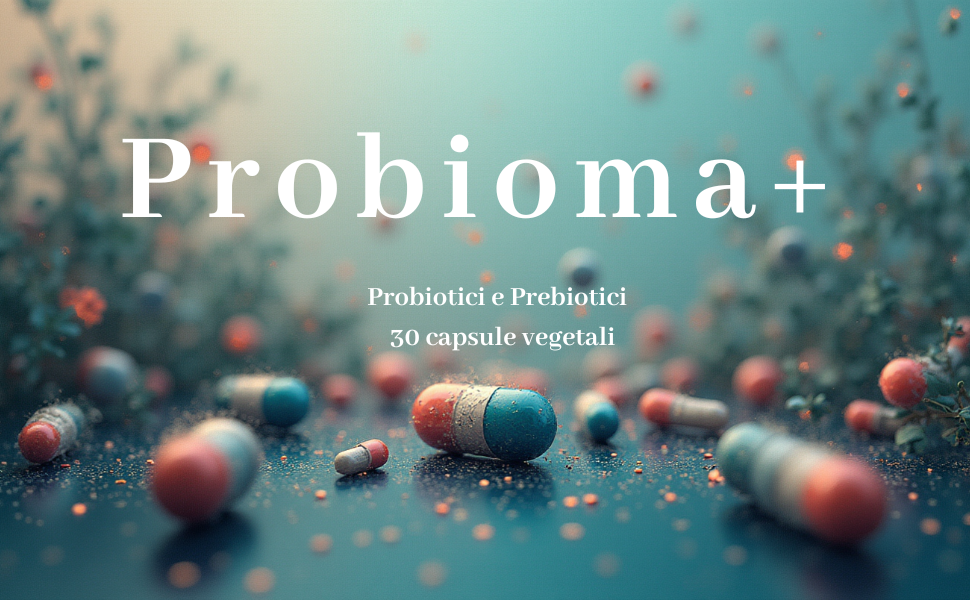 Probioma+ Probiotici e Prebiotici 30 cps veg