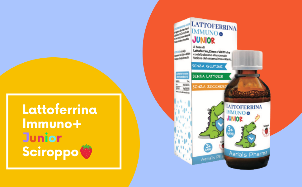 Lattoferrina Immuno+ Junior sciroppo